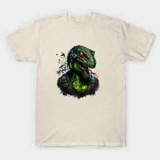 Green Dino T-Rex T-Shirt